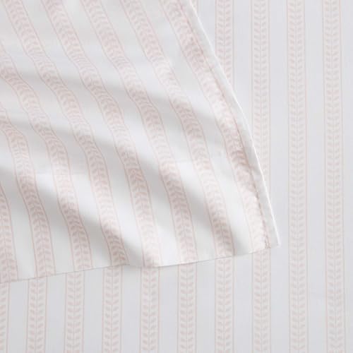 Martha Stewart - Queen Size Sheet Set with Fitted Sheet & Pillowcases