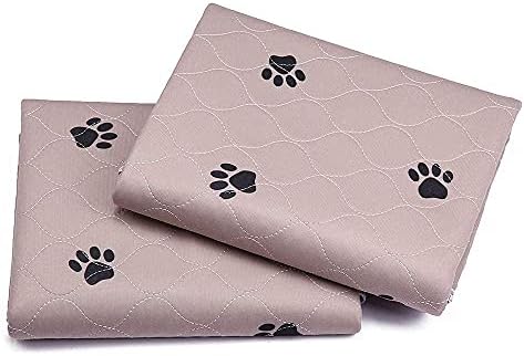Washable Puppy Pads - Reusable, Super Absorbing, Waterproof Dog Pee Pads for Dog Bed Mat