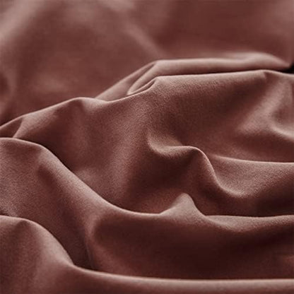 Wellboo Brick Red Comforters California King Solid Dark Rust Red Bedding Sets Cal King Women Purplish Red Quilts Soft Modern Plain Blackish Red Warm Comforters Pure Dark Red Blankets Brown Red Bedding