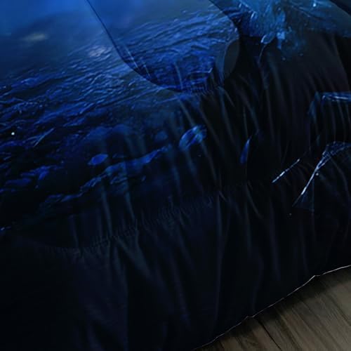 Soccer Bedding Comforter Set Full Size with 2 Pillowcases.