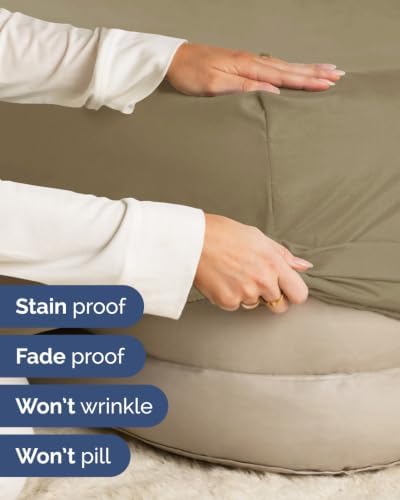 CGK Linens 2 Pack Extra Deep Queen Fitted Sheets - Khaki