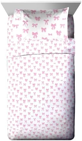 Trend Collector Cowgirl Twin Comforter Set 5 Piece Kids Bedding, Pink