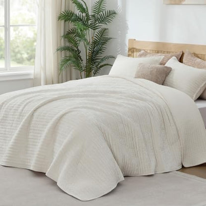 BEDELITE Velvet Quilt Set Queen Size, Luxury Velvet Comforter Bedding