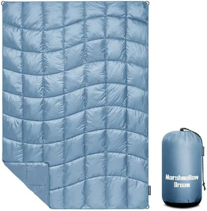 Camping Blanket Puffy Camp Blanket Large Outdoor Blanket