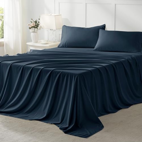 Anluoer Twin Comforter Set, 5 Piece Bed in a Bag Twin Bedding Sets