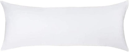 ZIMASILK 100% Pure Mulberry Silk Pillowcase for Hair and Skin,with Hidden Zipper,Both Side 19 Momme Silk, 1pc (Body 20"x54", White)