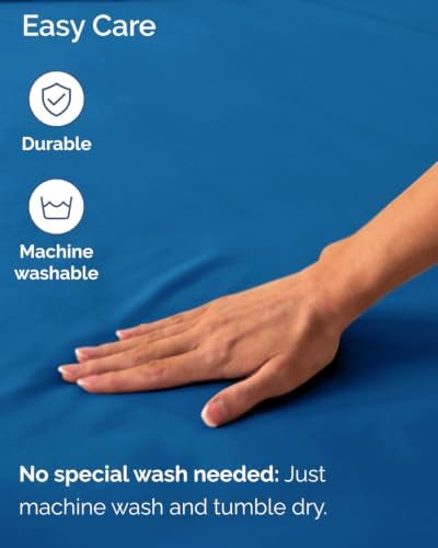 CGK Linens 2 Pack Extra Deep Full Fitted Sheets - Royal Blue