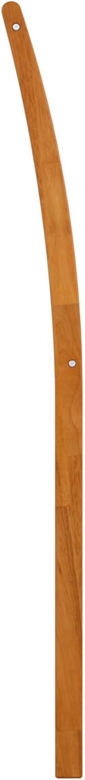AFI, Portland Queen Sleigh Solid Wood Panel Headboard, Light Toffee
