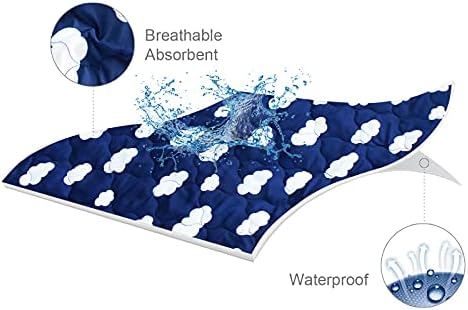 Pack and Play Mattress Protector Sheets, Waterproof Mattress Pad Cover