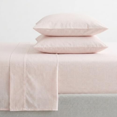 Martha Stewart - Twin XL Size Sheet Set with Fitted Sheet & Pillowcase