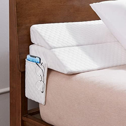 EUHAMS Twin Bed Wedge Pillow, Mattress Gap Filler for Headboard