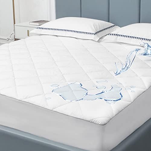 Sunflower King Mattress Pad Waterproof, Cotton Mattress Protector