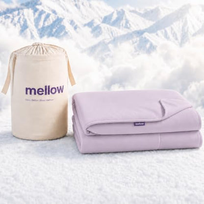 Mellow Cloud Cold Cooling Comforter for Hot Sleepers, Built-in Duvet