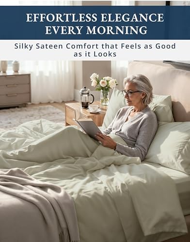LANE LINEN Twinxl Sheets Set 1000 Thread Count 100% Egyptian Cotton - Linen