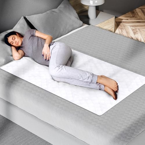 Epica Incontinence Bed Pads Washable Waterproof, 34"x52" (2 Pack)