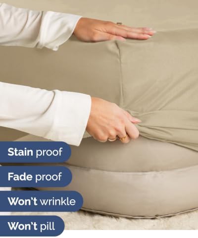 CGK Linens 2 Pack Extra Deep Full Fitted Sheets - Beige