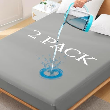 Softhour Twin XL Mattress Protector Waterproof, 16 Inch Deep Pocket Fitted