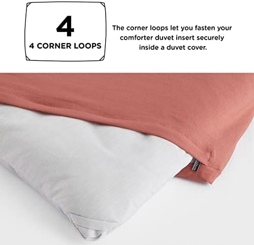 Bedsure Grayish White Queen Comforter Set, Cationic Dyed Bedding Set 3 Pcs