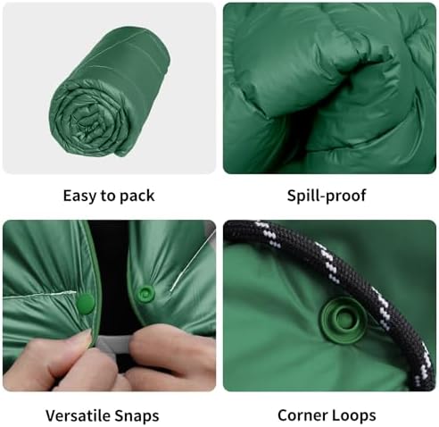 Camping Blanket Puffy Camp Blanket Large Outdoor Blanket
