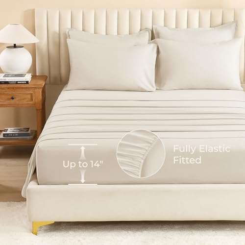Litanika Twin/Twin XL Comforter Set with Sheets - 5 Pieces Bed in a Bag