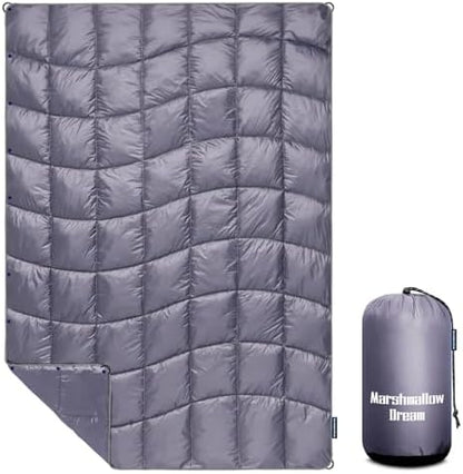 Camping Blanket Puffy Camp Blanket Large Outdoor Blanket