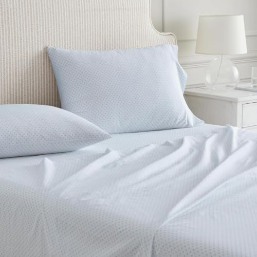 Martha Stewart - King Size Sheet Set with Fitted Sheet & Pillowcases