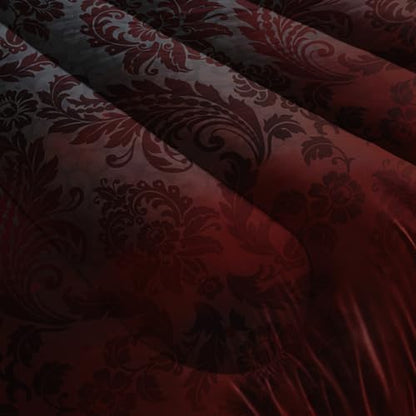 Paisley Floral Comforter Full Size,Gothic Kids Comforter Set,3Pcs Bedding Set Printed Comforter with 2 Pillowcases,Down Alternative,Soft and Lightweight,for All Seasons