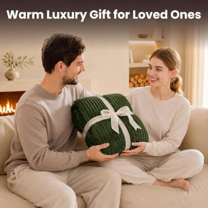 Homemate Electric Heated Heating Blanket Twin Size 62"x84" Flannel Sherpa
