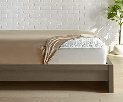 Queen Mattress Protector by PURE BAMBOO, Waterproof, Charcoal Fiber - Viscose Derived from Bamboo Charcoal Fiber, Mattress Cover Protects Against Moisture, Spills, Stains (Queen)