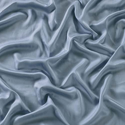 Sijo AiryWeight Tencel Sheet Set, 100% Lyocell Derived from Eucalyptus, Buttery Soft, Architectural Digest Best Cooling Sheets Winner, 1 Top Sheet Only (Sky, King/Cal King)