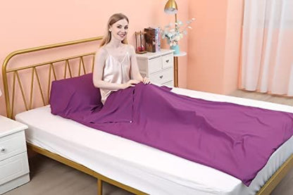 JITTY Sleeping Bag Liner 83"x45" for Travel Camping Hiking Home Hotel