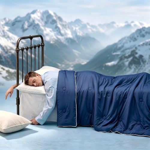 Cooling Comforter Twin/Twin XL Size with Japanese Double-Sided Cold Tech