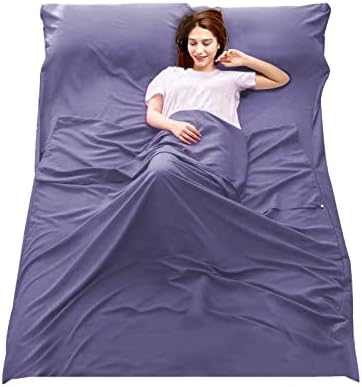 Sleeping Bag Liner, Camping Travel Home Bed Sheet Compact Sacks