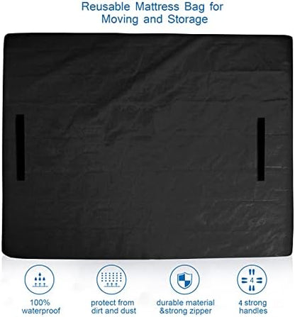 Mattress Bags for Moving and Storage Full Size Waterproof