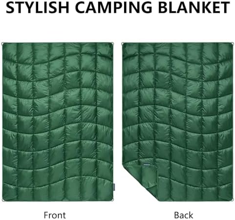 Camping Blanket Puffy Camp Blanket Large Outdoor Blanket