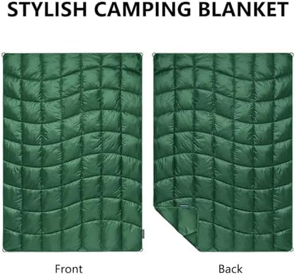 Camping Blanket Puffy Camp Blanket Large Outdoor Blanket