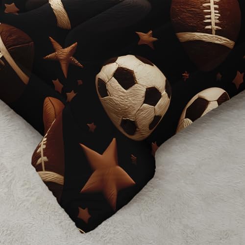 QOOMO Sports Kids Comforter Set Queen Size
