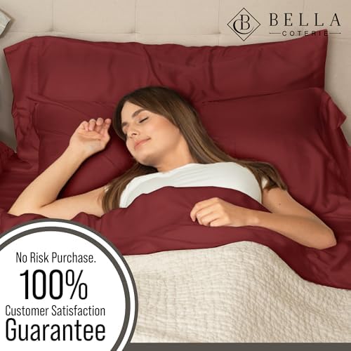 Bella Coterie | Luxury Bamboo Viscose King Size Fitted Sheet Only
