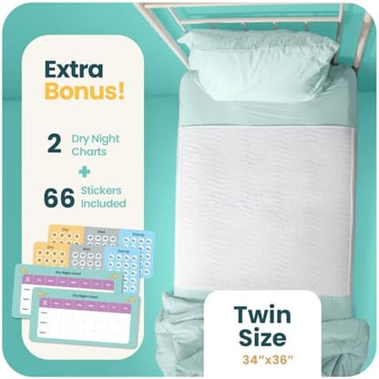 IMPROVIA® Pee Pads for Kids - Bed wetting Pads for Kids Potty Training