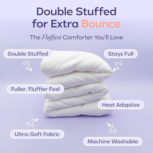 Mellow Marshmellow Comforter, Oeko-TEX Fabric (Sand, Twin/Twin XL)