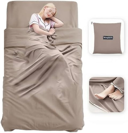 Sleeping Bag Liner, Compact Travel Sheets for Hotel Hostel