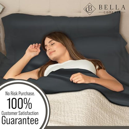 Bella Coterie | Luxury Bamboo Viscose King Size Fitted Sheet Only