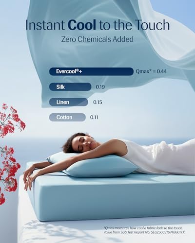 REST® Evercool® + Cooling Sheet Set for Hot Sleepers, Twin XL