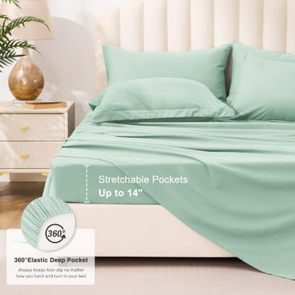 Love's cabin Plaid Twin XL Comforter Set, Aqua