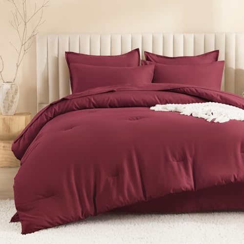 Litanika Oversized Queen Comforter with Sheets - 7 Pcs Bed in a Bag