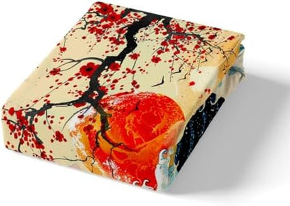 Feelyou Japanese Wave Duvet Cover Queen Size Kids