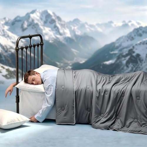 Cooling Comforter Queen Size with Japanese Double-Sided Cold Tech