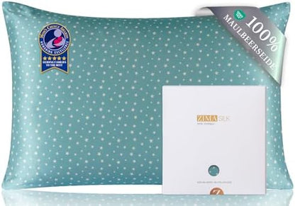 ZIMASILK 100% Pure Mulberry Silk Pillow Cases for Hair and Skin, Standard