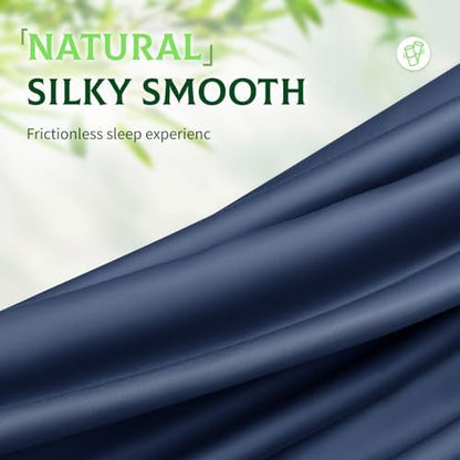 SONORO KATE 100% Viscose Derived from Bamboo_Sheets, Extra Deep Pocket,4PC