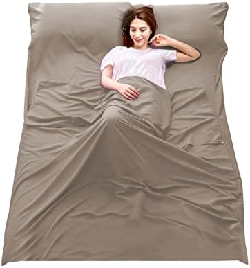 Sleeping Bag Liner, Camping Travel Home Bed Sheet Compact Sacks